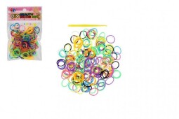 Udělej si svůj náramek - gumičky barevné 200ks 